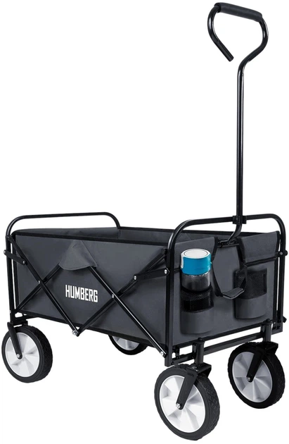 Wózek transportowy Humberg HM-511 składany z siatką 80 l (5903890631994) - obraz 2