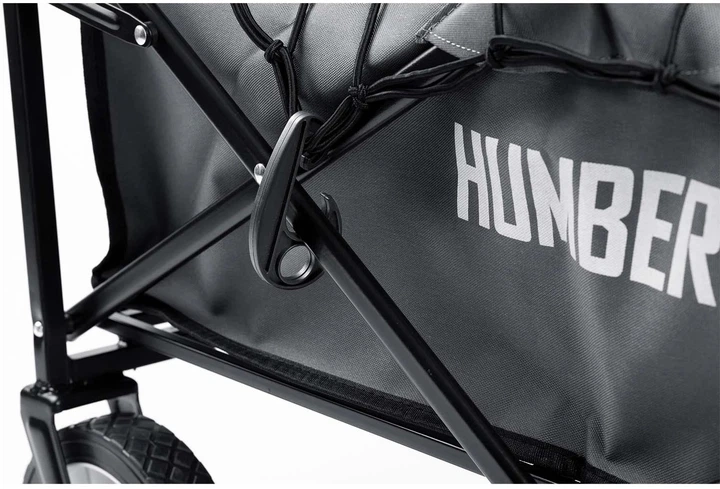 Wózek transportowy Humberg HM-511 składany z siatką 80 l (5903890631994) - obraz 3