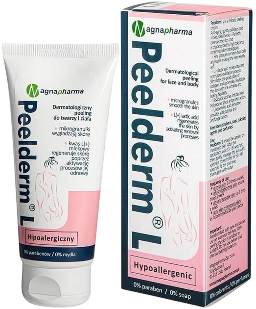 Пілінг для обличчя та тіла Magnapharma Peelderm l дерматологічний 100 мл (5907782190040) - зображення 1