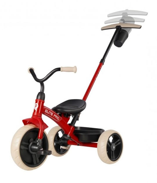 Триколісний велосипед Qplay Elite Pro Червоний 5903 (5061047480656) - зображення 5