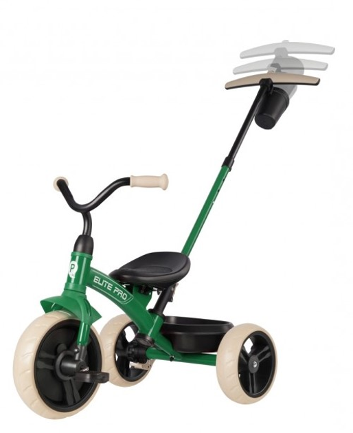 Триколісний велосипед Qplay Elite Pro Зелений 5904 (5061047480663) - зображення 5