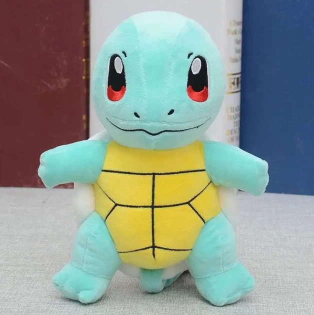 Мягкая игрушка покемон Свиртл 30см из мультфильма Pokemon - Фото 1 Мягкая игрушка покемон Свиртл 30см из мультфильма Pokemon - изображение 1
