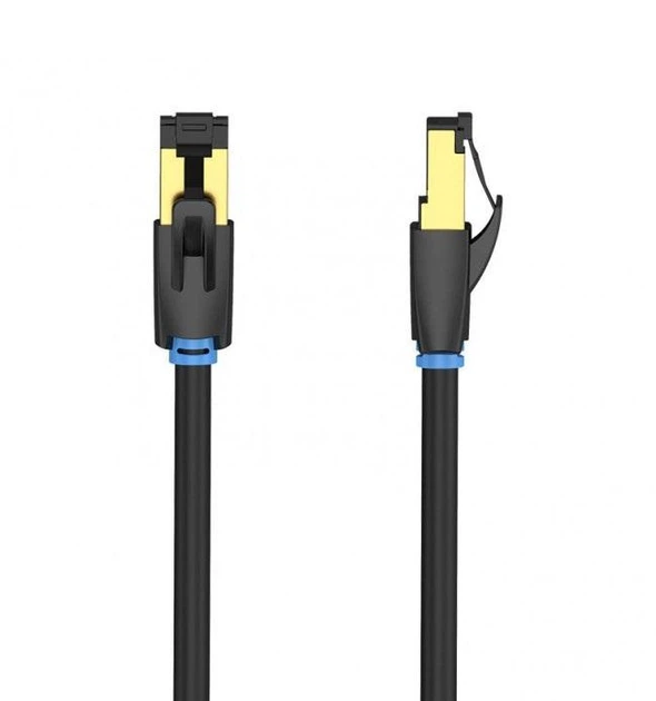 Патч-корд Vention CAT8 S/FTP 1.5 м Black (IKABG) - зображення 2