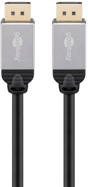 Кабель Goobay Plus DisplayPort - DisplayPort 1.2 2 м (4040849720727) - зображення 1