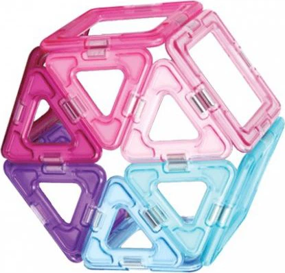 Magnetyczny zestaw konstrukcyjny Magformers Zestaw Inspiracja 14 elementów (704001) (8809134367421) - obraz 3