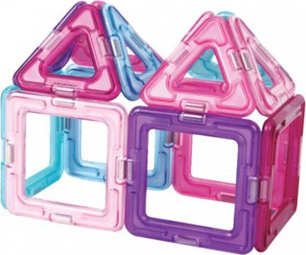 Magnetyczny zestaw konstrukcyjny Magformers Zestaw Inspiracja 14 elementów (704001) (8809134367421) - obraz 5