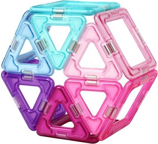 Magnetyczny zestaw konstrukcyjny Magformers Zestaw Inspiracja 14 elementów (704001) (8809134367421) - obraz 6