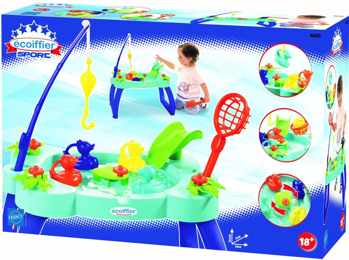 Ігровий набір Ecoiffier Стіл Рибалка для гри з водою (4610) (3280250046103) - зображення 1