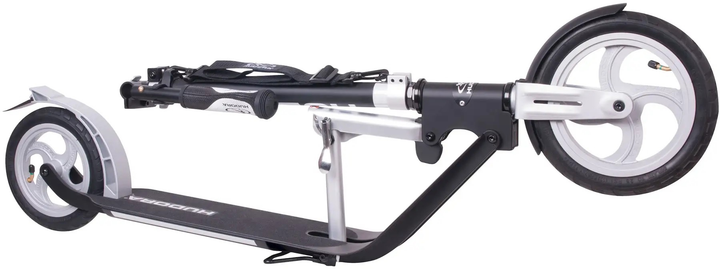 Самокат Hudora Big Wheel Air 230 Чорний (14031) (4005998140383) - зображення 3