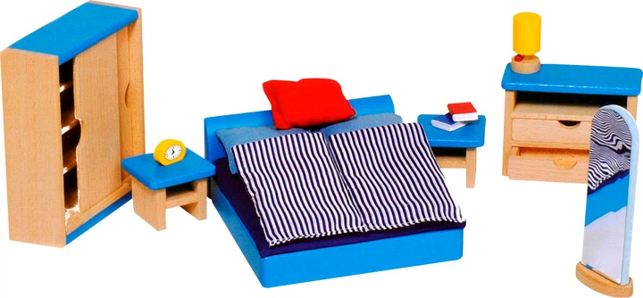 Набір для ляльок Goki Меблі для спальні (51906G) (4013594519069) - зображення 2