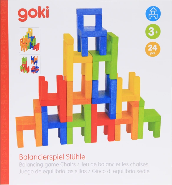 Gra edukacyjna Goki Balansujące krzesełka (56929) (4013594569293) - obraz 1