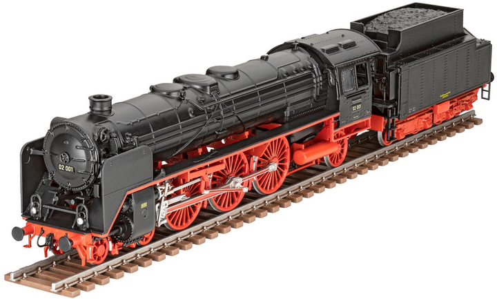 Model do sklejania Revell Ekspresowa lokomotywa BR02 z tendrem 2 2 T30 Poziom 4 Skala 1:87 (RVL-02171) (4009803021713) - obraz 1