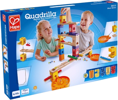 Конструктор-лабіринт Hape Quadrilla Ксилофон 96 елементів (E6012) (6943478007840) - зображення 1