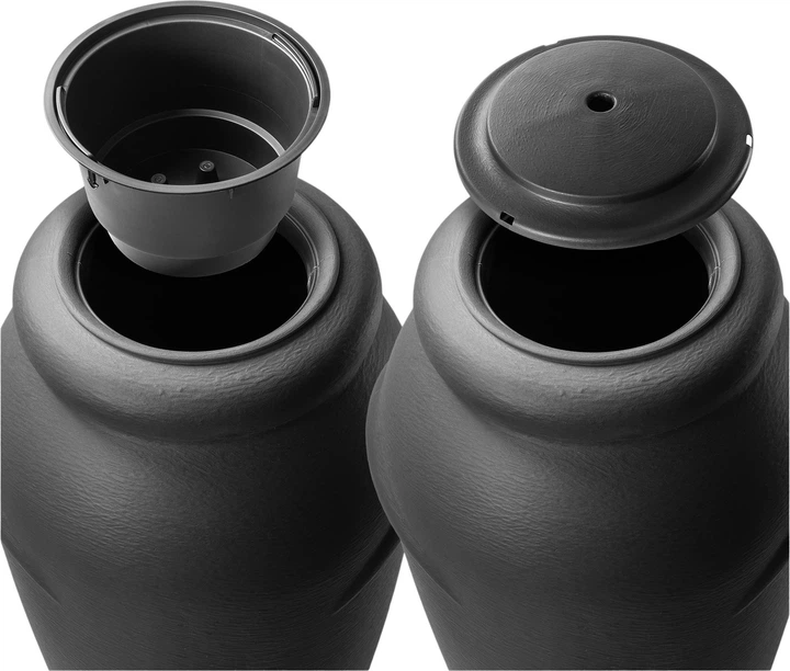 Zbiornik na deszczówkę Kadax Vidor 210L Antracytowy - obraz 3