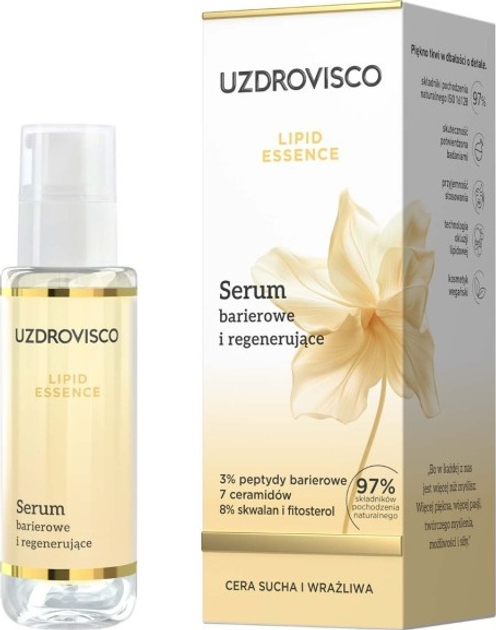 Сироватка для обличчя Uzdrovisco Lipid Essence відновлювальна 30 мл (5904917484180) - зображення 1