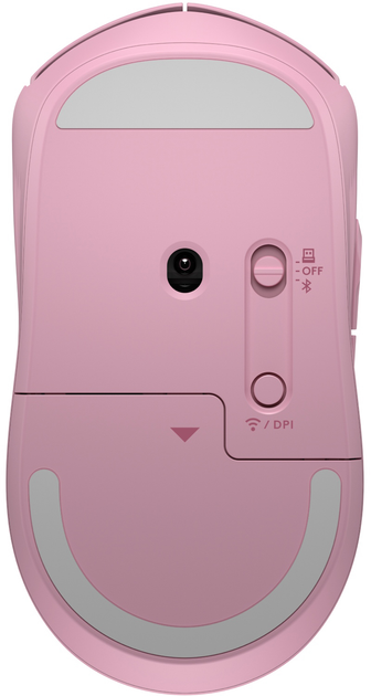 Mysz HP 400 Quiet Wireless/Bluetooth Pink (AZ7B5AA) - obraz 4