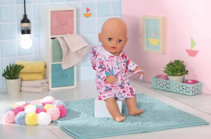 Халат для купання Baby Born Zapf Creation 43 см (4001167830642) - зображення 6