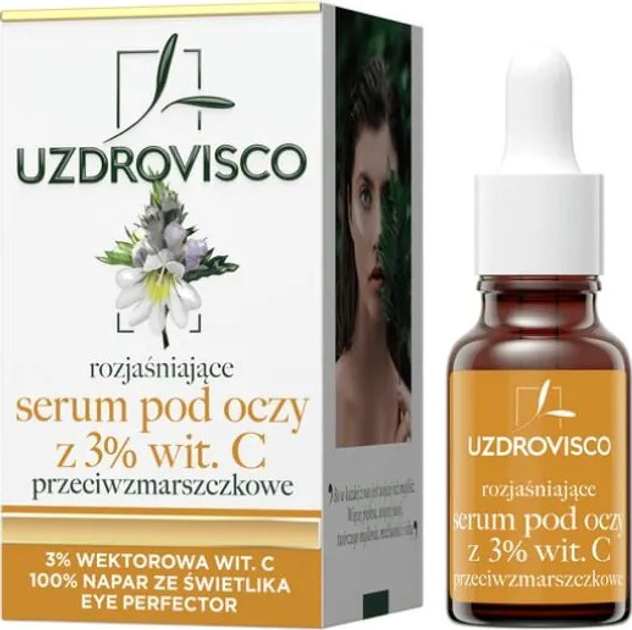 Сироватка для шкіри навколо очей Uzdrovisco Świetlik з вітаміном C 3% від зморшок 15 мл (5904917482308) - зображення 2
