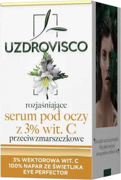 Сироватка для шкіри навколо очей Uzdrovisco Świetlik з вітаміном C 3% від зморшок 15 мл (5904917482308) - зображення 3