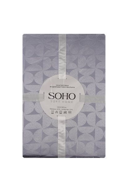 Скатерть Soho Dove Grey 140х180 см (04-TC-00617-1) - изображение 6