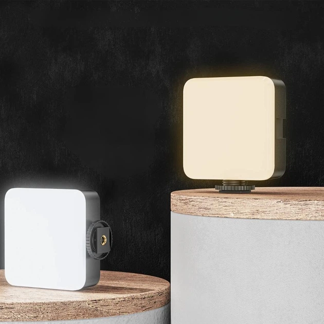 Аккумуляторный накамерный видеосвет LED Video Light M-88 светодиодная мини лампа с прищепкой для фото и видео - изображение 3