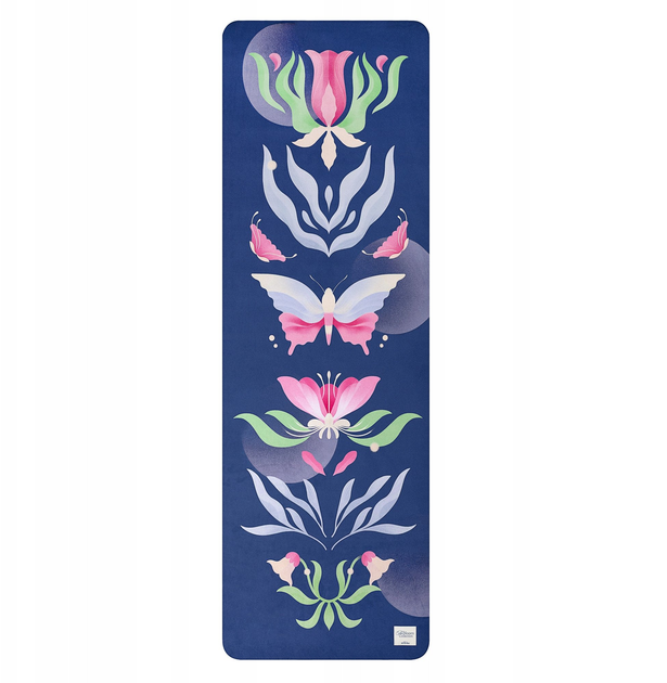 Mata fitness do cwiczen i jogi Spokey THE BLOOM MAT (5905339444875) - obraz 6