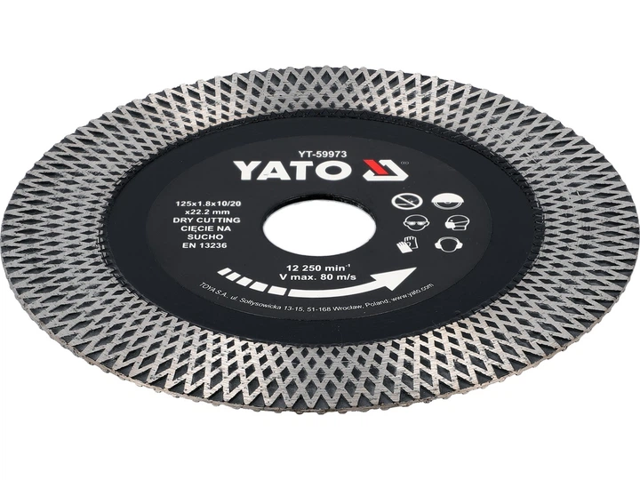 Tarcza diamentowa Yato YT-59973 125 mm (5906083119361) - obraz 3