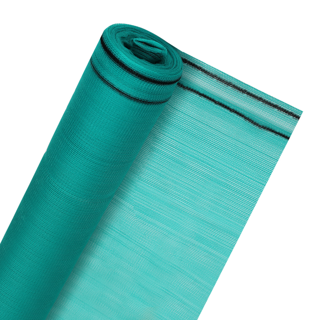 Сетка фасадная защитная, затеняющая Fortex 3,3x50 м, 165 м2, 60 г/м2, зеленая - изображение 4