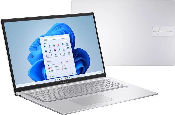 Laptop ASUS VivoBook 17 X1704VA-AU817W (90NB13X1-M008N0) Cool Silver - obraz 11