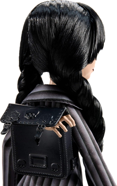 Кукла Монстер Хай Уэнсдей Венздей в школьной форме Mattel Monster High Wednesday HXJ04 - изображение 4