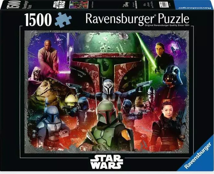 Пазл Ravensburger Боб Фетт Мисливець за головами 1500 елементів 12000427 (4005555004271) - зображення 1