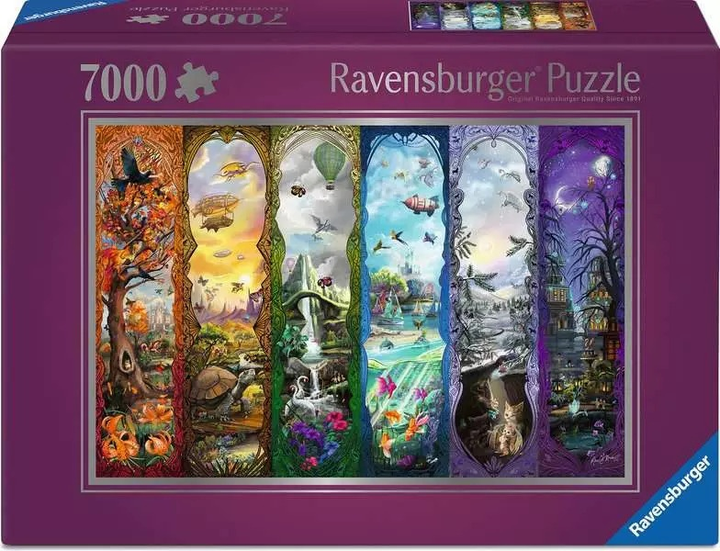 Пазл Ravensburger Шість порталів Фантазія 7000 елементів 12001422 (4005555014225) - зображення 1