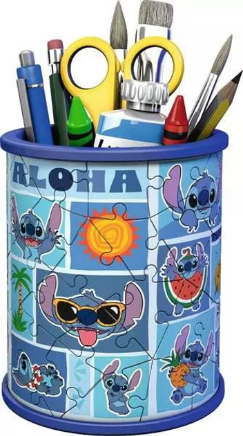 3D-пазл Ravensburger Набір інструментів Disney Stitch 54 елементи 11642 (4005556116423) - зображення 2