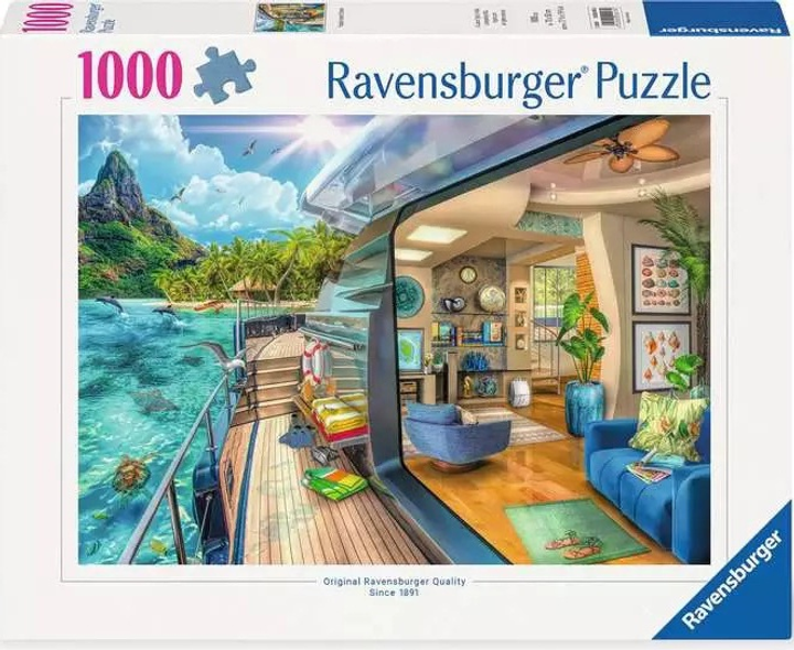 Пазл Ravensburger «Круїз у тропіки» 1000 елементів 12000413 (4005555004134) - зображення 1
