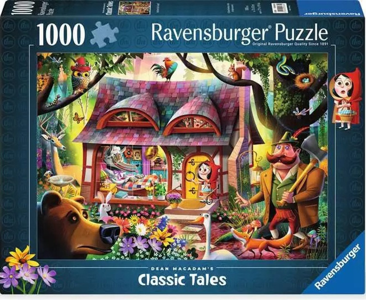 Пазл Ravensburger Червона Шапочка 1000 елементів 12000630 (4005555006305) - зображення 1