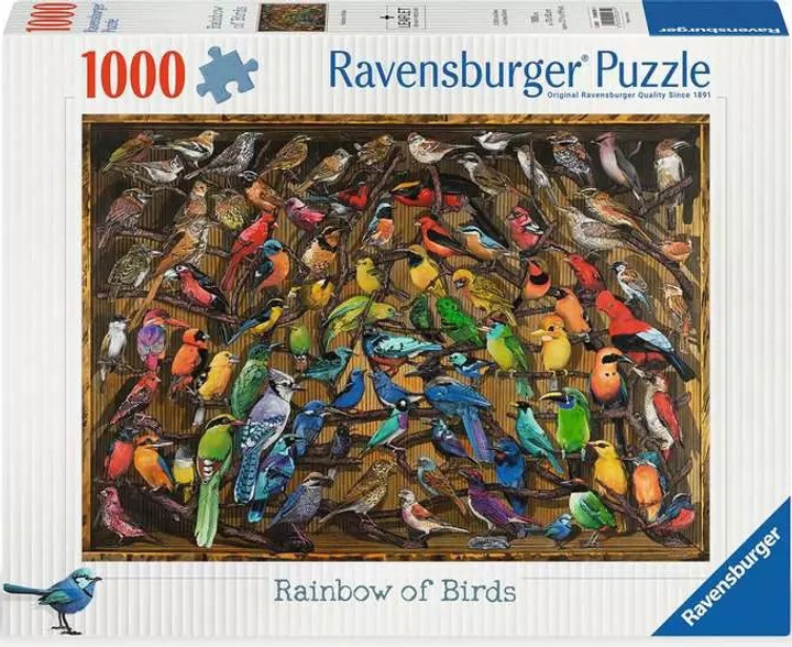 Пазл Ravensburger Світ птахів 1000 елементів 12000281 (4005555002819) - зображення 1
