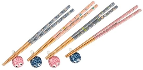 Набір паличок Homla Kioto з підставками 8 елементів (5906496742941) - зображення 2