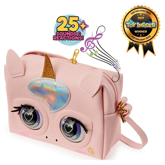 Интерактивная сумочка Пурсе Петс Зебра Purse Pets Glamicorn Unicorn Spin Master - Фото 6 Интерактивная сумочка Пурсе Петс Зебра Purse Pets Glamicorn Unicorn Spin Master - изображение 6