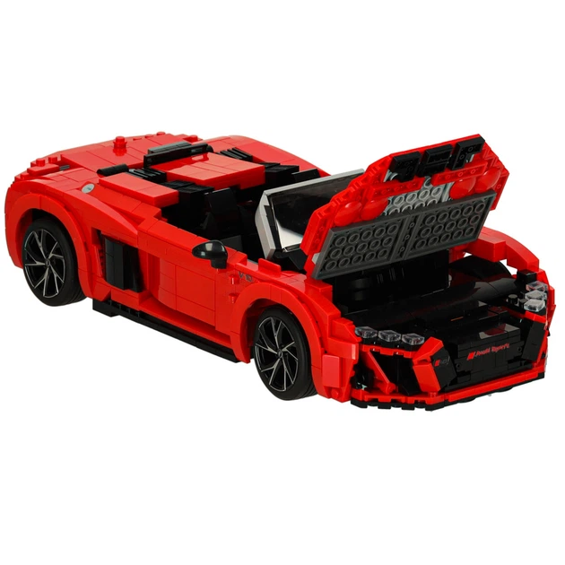 Klocki konstrukcyjne KIK Samochód Rastar 93800 AUDI R8 Spyder 1:14, 1440 el. (5903039753532) - obraz 8