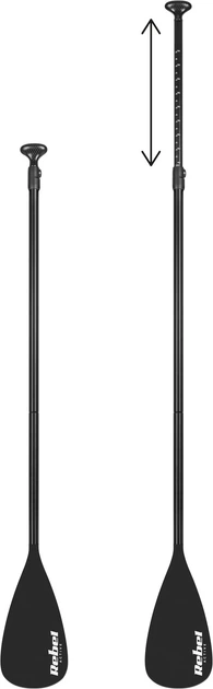 Надувна SUP дошка Rebel Active RBA 4500 Біла (5901890120654) - зображення 4