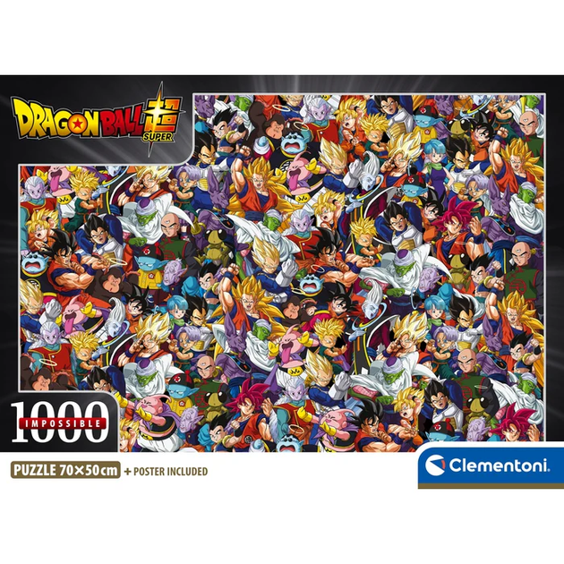 Пазл Драгон Болл (Dragon Ball) - 1000 шт Clementoni 39918 - изображение 4