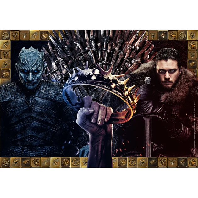 Пазл Game of Thrones (Игра Престолов) – 1000 шт Clementoni 39962 - изображение 2