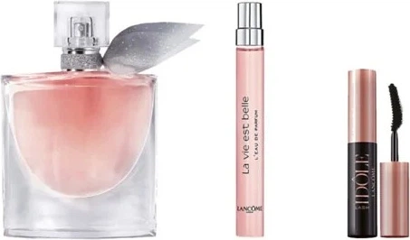 Zestaw damski Lancome La Vie Est Belle Woda perfumowana 50 ml + Miniaturka Woda perfumowana 10 ml + Tusz do rzęs 2 ml (3614274656978) - Zdjęcie 2 Zestaw damski Lancome La Vie Est Belle Woda perfumowana 50 ml + Miniaturka Woda perfumowana 10 ml + Tusz do rzęs 2 ml (3614274656978) - obraz 2