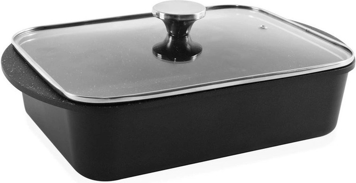 Brytfanna do piekarnika Orion Grande z pokrywką granitowa prostokątna 35 x 22.5 x 12 cm (8592381143183) - obraz 1