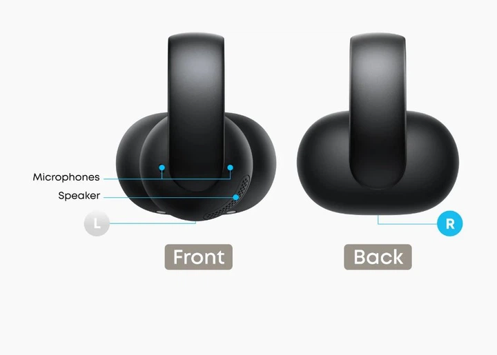 ANKER Soundcore Aeroclip ブラック Bluetooth-гарнітура Anker SoundCore AeroClip Black (A3388G11