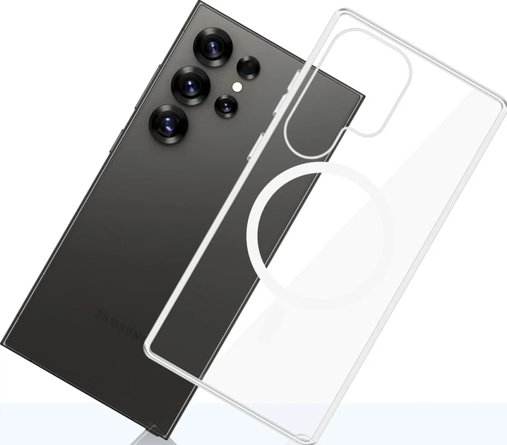 Панель 3MK Sam MagCase для Samsung Galaxy S25 Ultra Transparent (5903108611657) - зображення 2