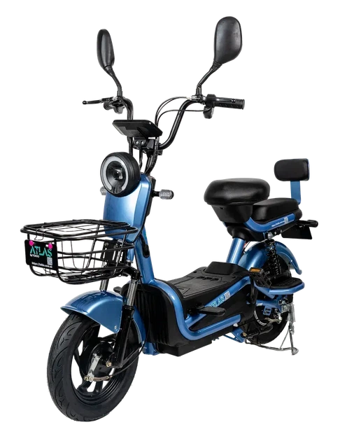 Електроскутер ATLAS Elegant 48V20Ah Cyan Blue - Фото 1 Електроскутер ATLAS Elegant 48V20Ah Cyan Blue - изображение 1