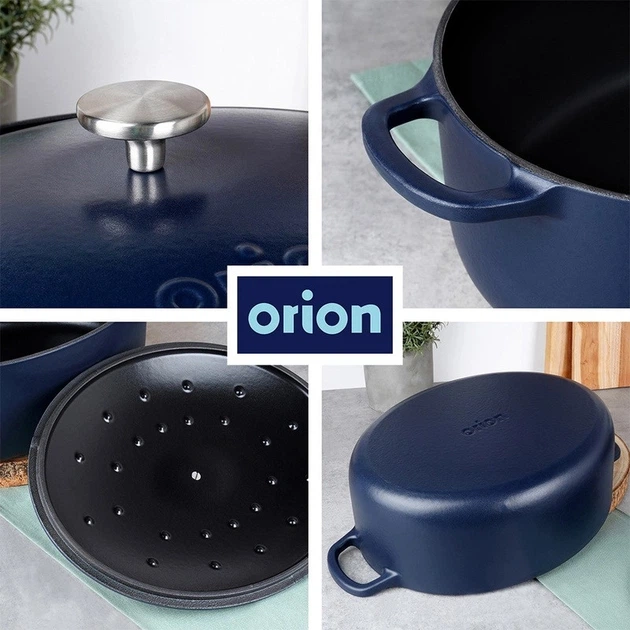 Форма Orion Litina чавунна емальована з кришкою 6 л (8592381210144) - зображення 8