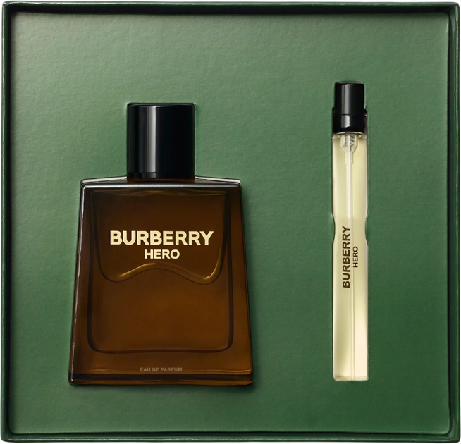 Zestaw prezentowy męski Burberry Hero Woda perfumowana 100 ml + Woda perfumowana 10 ml (3616305277046) - obraz 3