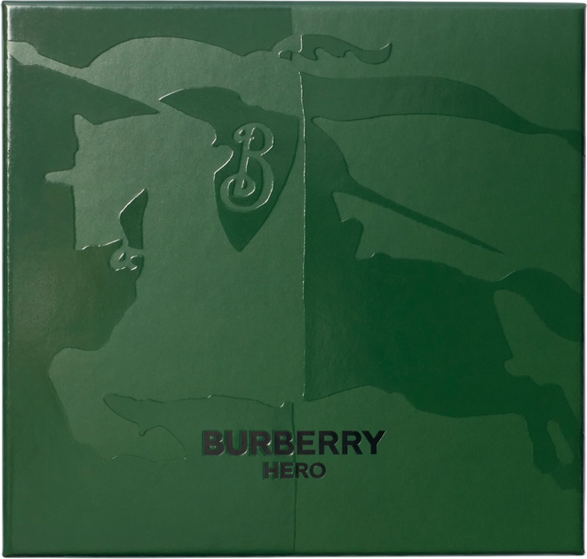 Zestaw prezentowy męski Burberry Hero Woda perfumowana 100 ml + Woda perfumowana 10 ml (3616305277046) - obraz 4